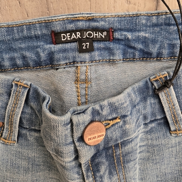 NWT - Dear John American Classic Light Wash Jeans Sz 27 - Picture 6 of 12